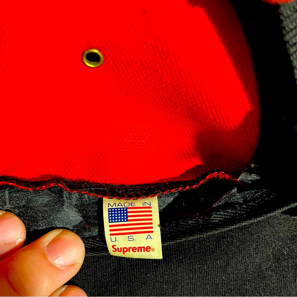 SUPREME vintage box logo 5 panel cap